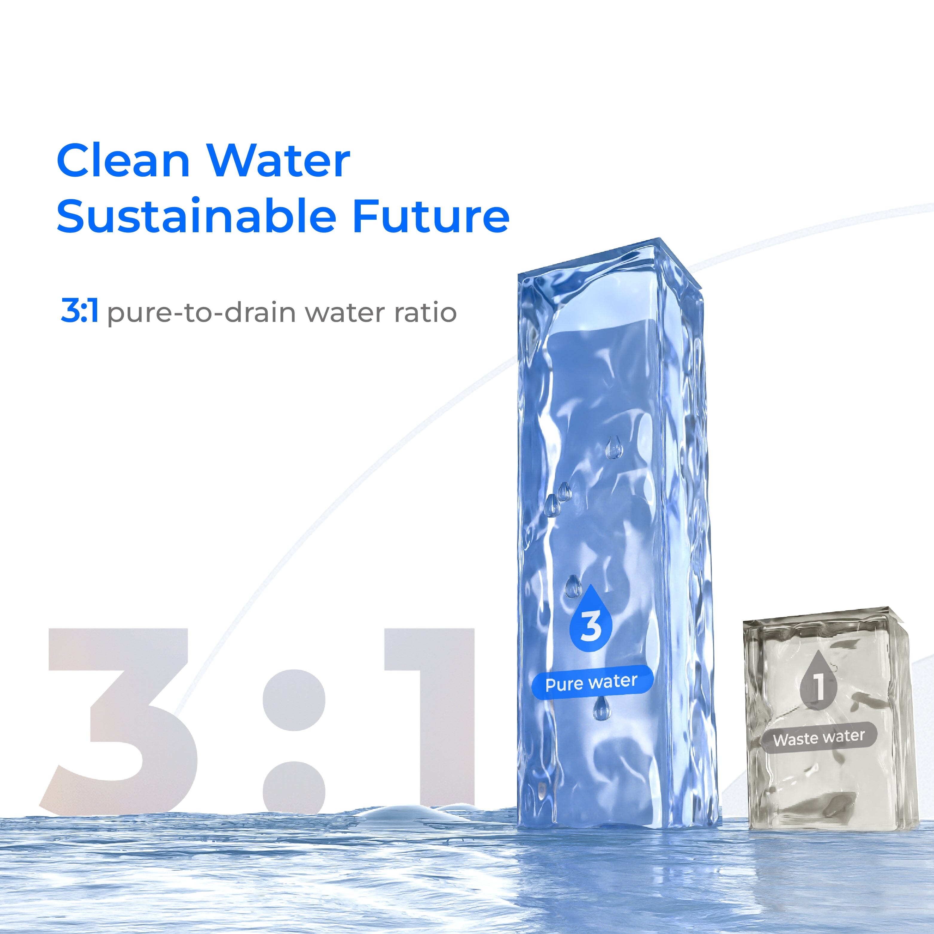 Waterdrop Master Instant Hot Reverse Osmosis Water Dispenser, C1H