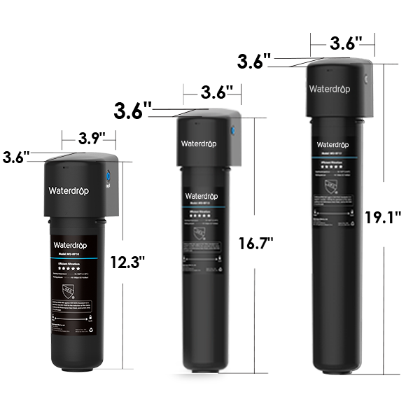 Waterdrop UA Undersink Water Filter | Direct Connect Filtration System