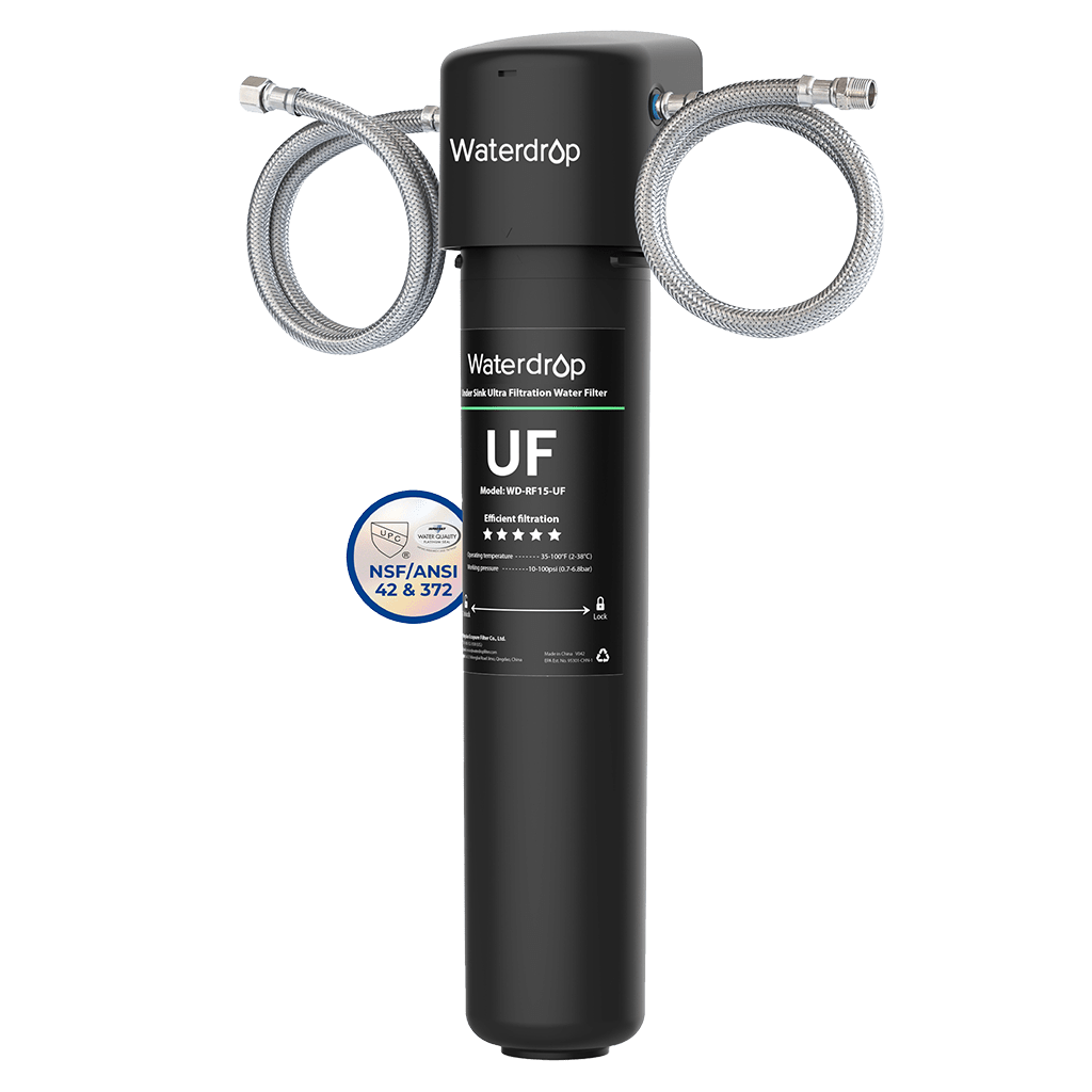 Waterdrop UA-UF Undersink Ultrafiltration Water Filter | Direct Connect Filtration System