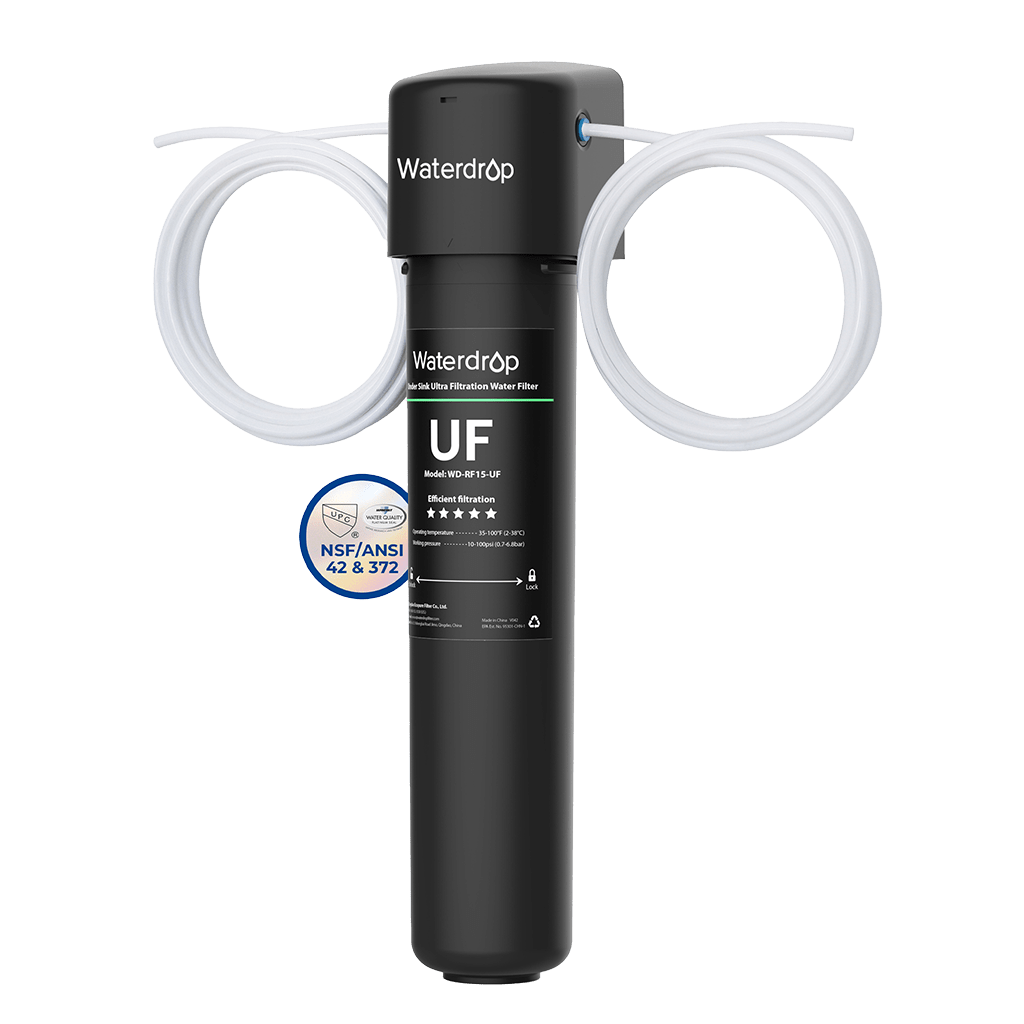 Waterdrop 15UC-UF Ultrafiltration Water Filter | Exterior Filtration System
