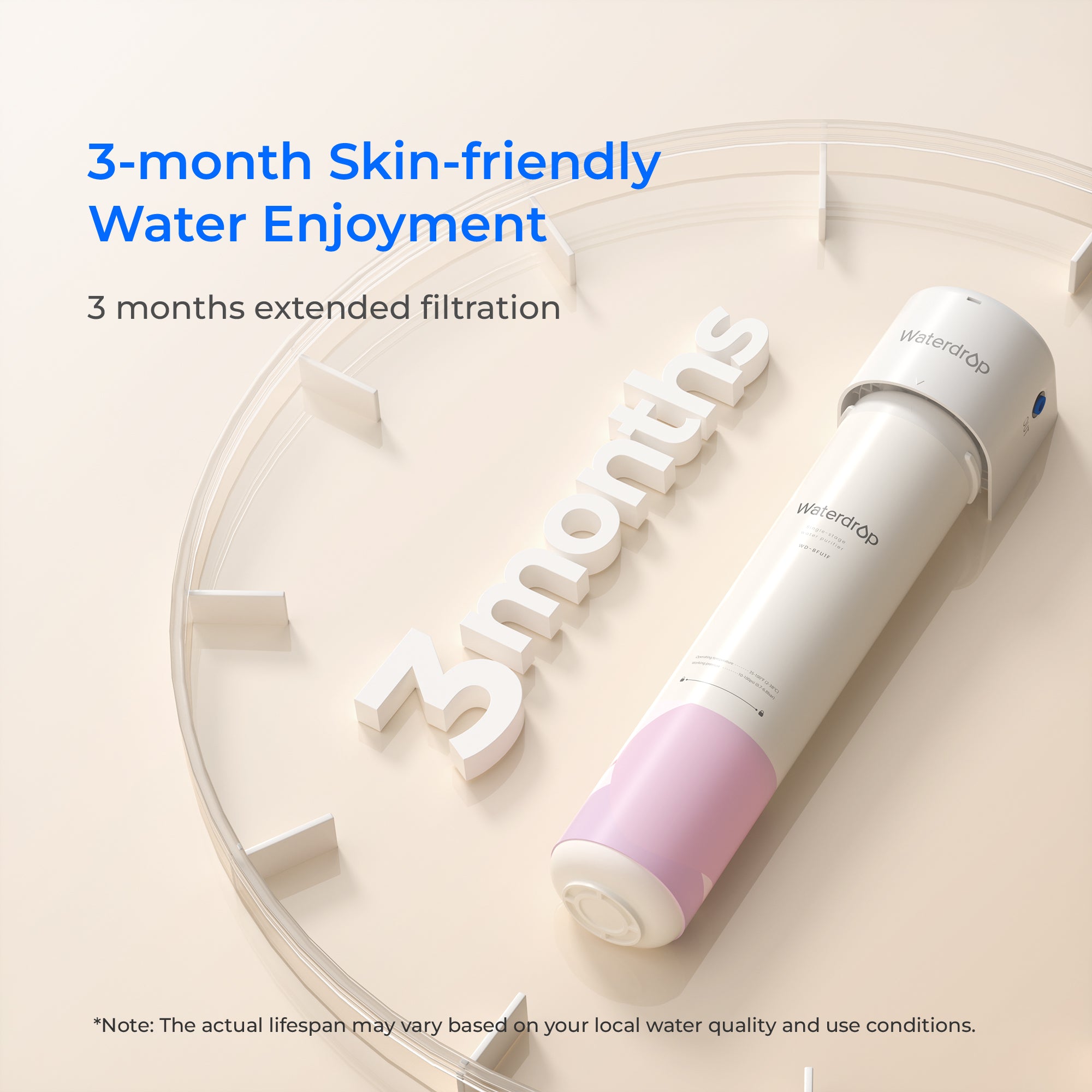 Waterdrop Master Skincare Single-Stage Water Filter
