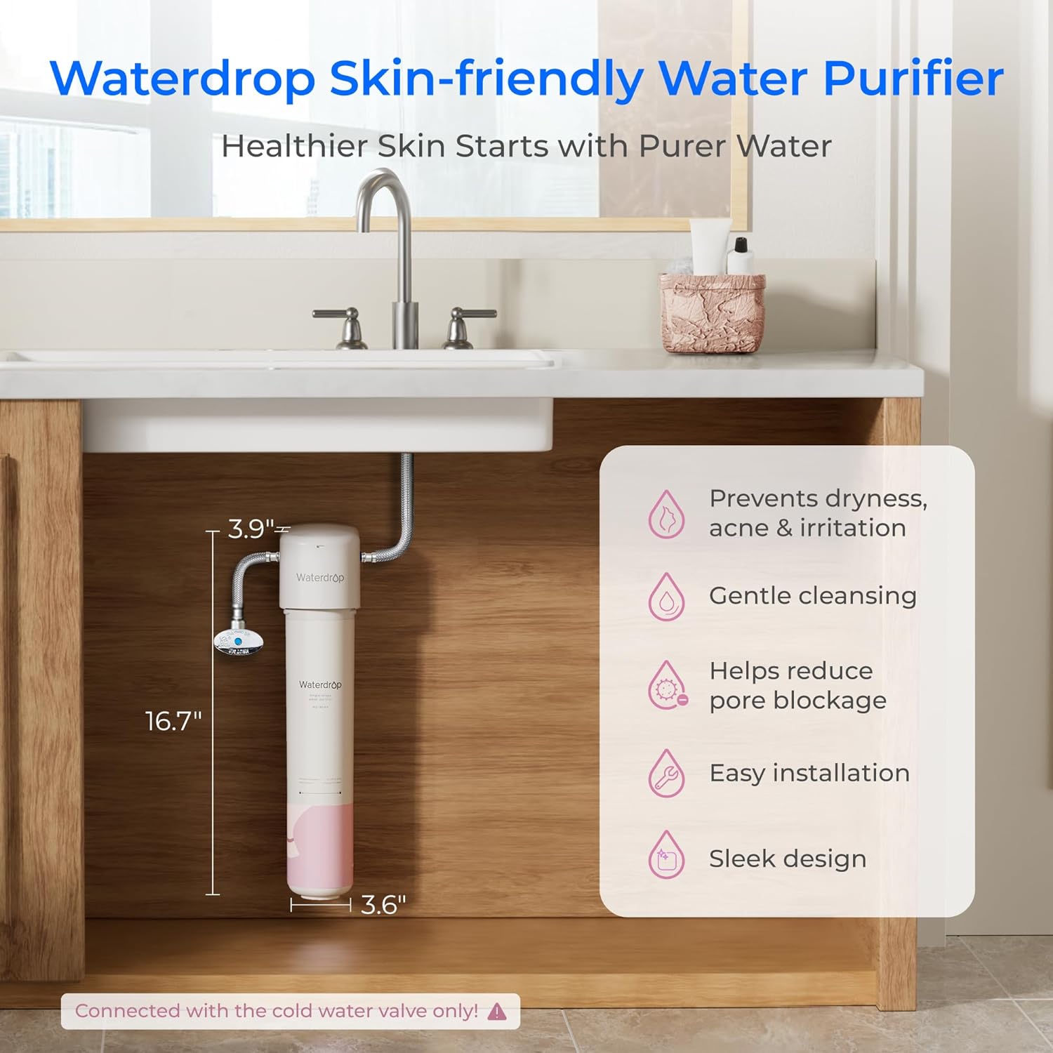 Waterdrop Master Skincare Single-Stage Water Filter