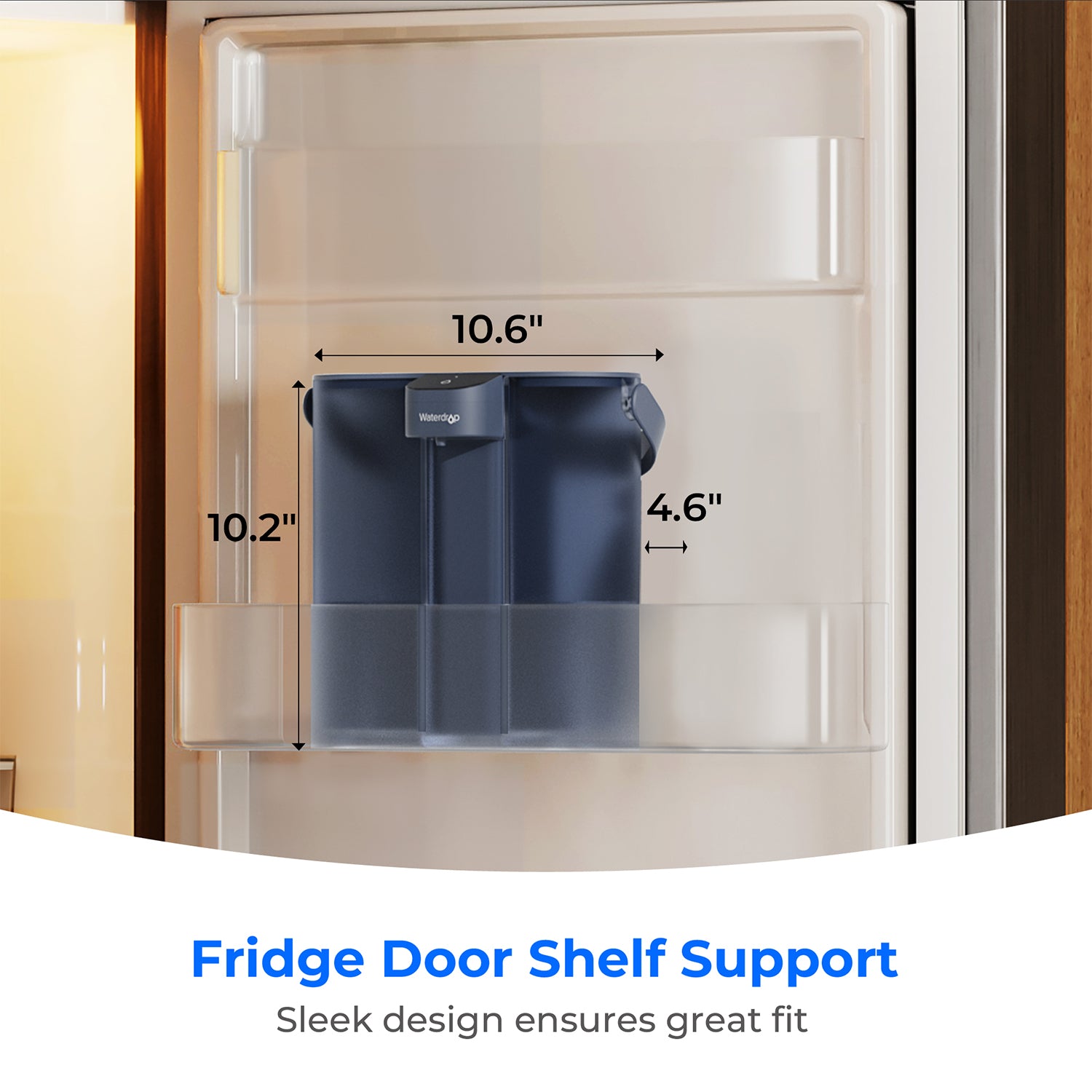 Waterdrop ED02 Countertop Electric Water Filter Pitcher