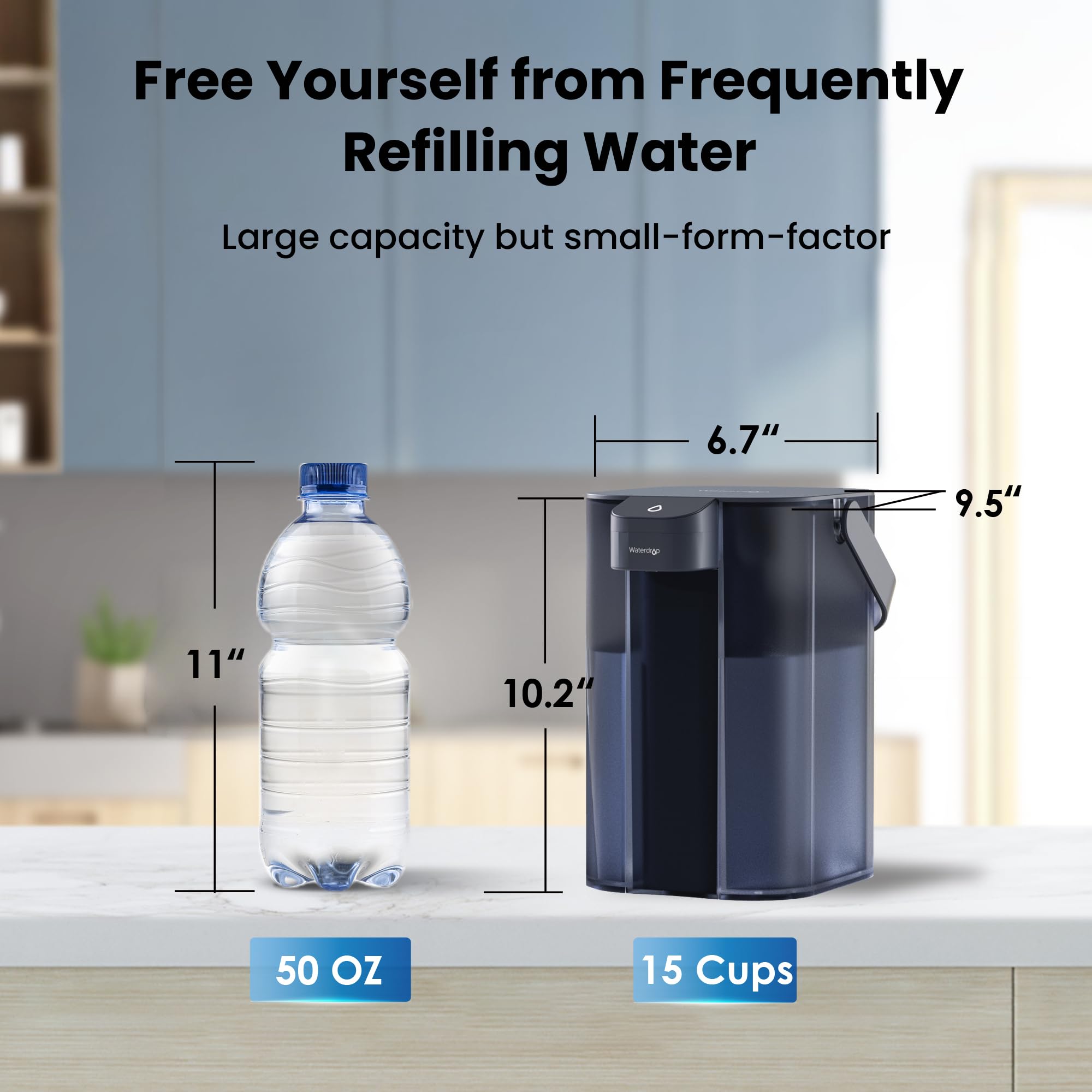 Waterdrop EDC01 Countertop Electric Water Dispenser