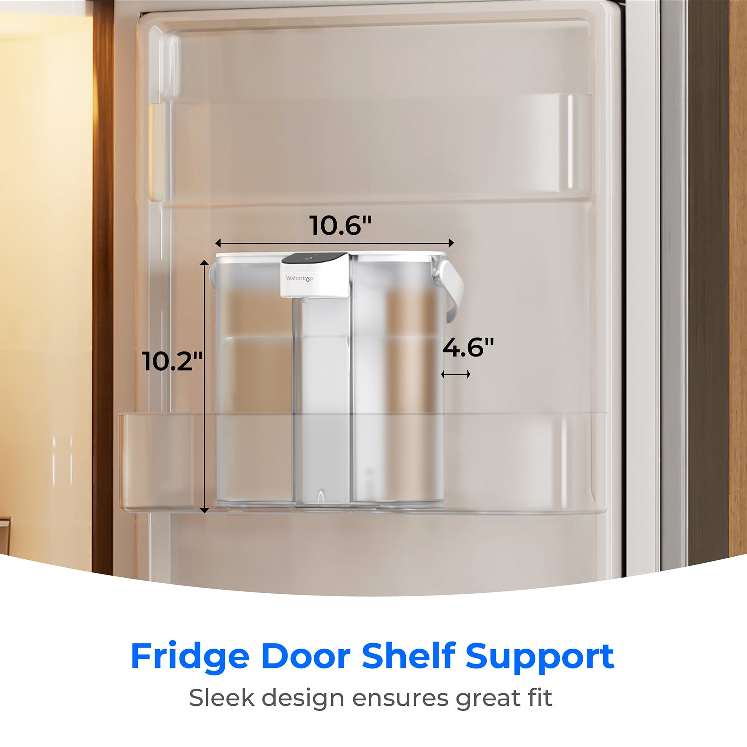 Waterdrop ED02 Countertop Electric Water Filter Pitcher