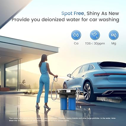 Waterdrop Spotless Car Wash System with Resin