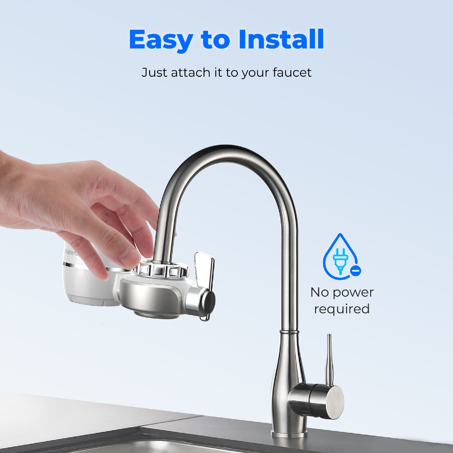 Waterdrop FC-01 Long-Lasting Faucet Water Filter