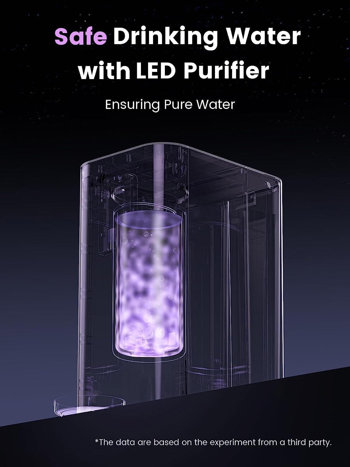 Waterdrop Master Instant Hot Reverse Osmosis Water Dispenser, K19H