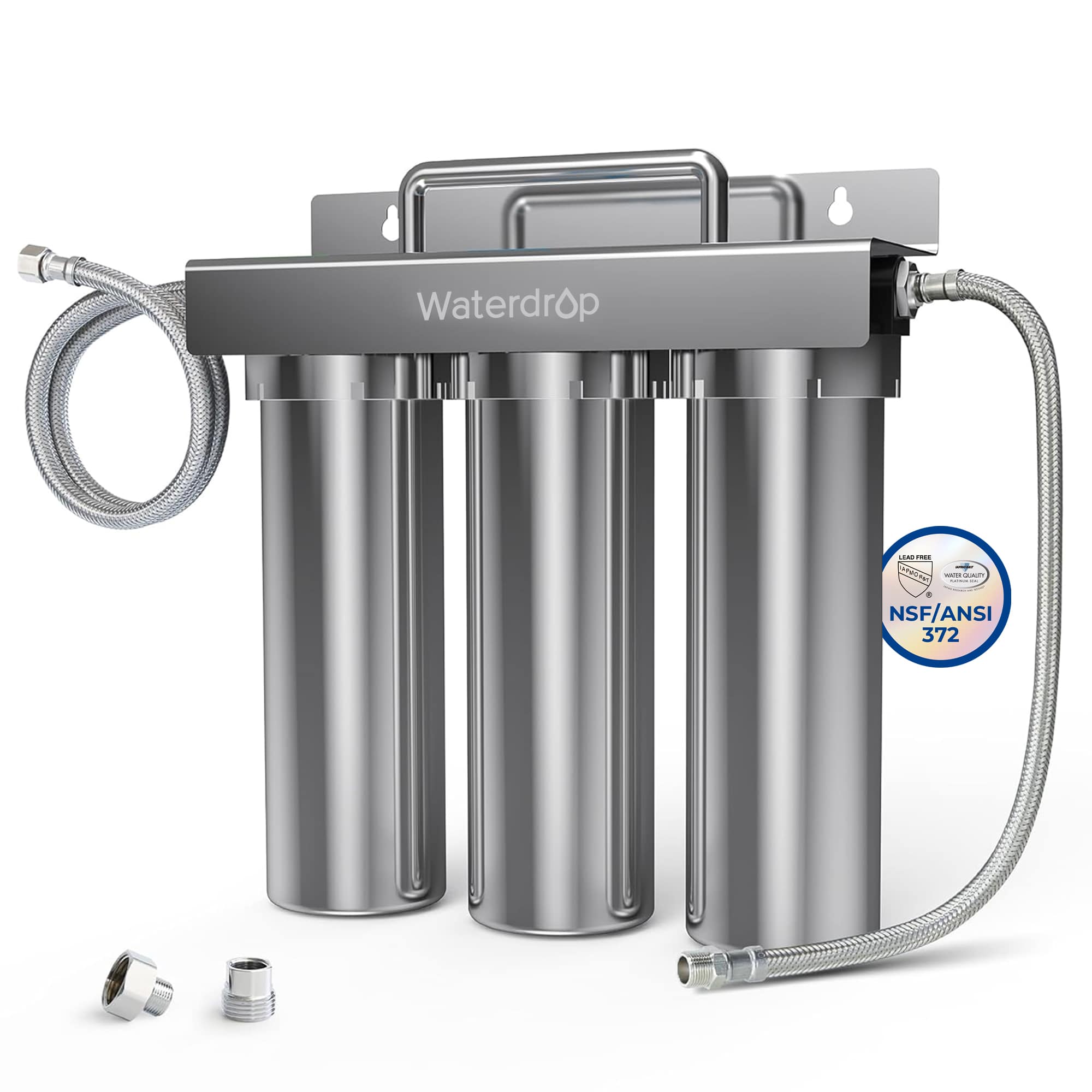 Waterdrop TST-UF 6-stage Undersink Ultrafiltration Stainless Steel Water Filter System