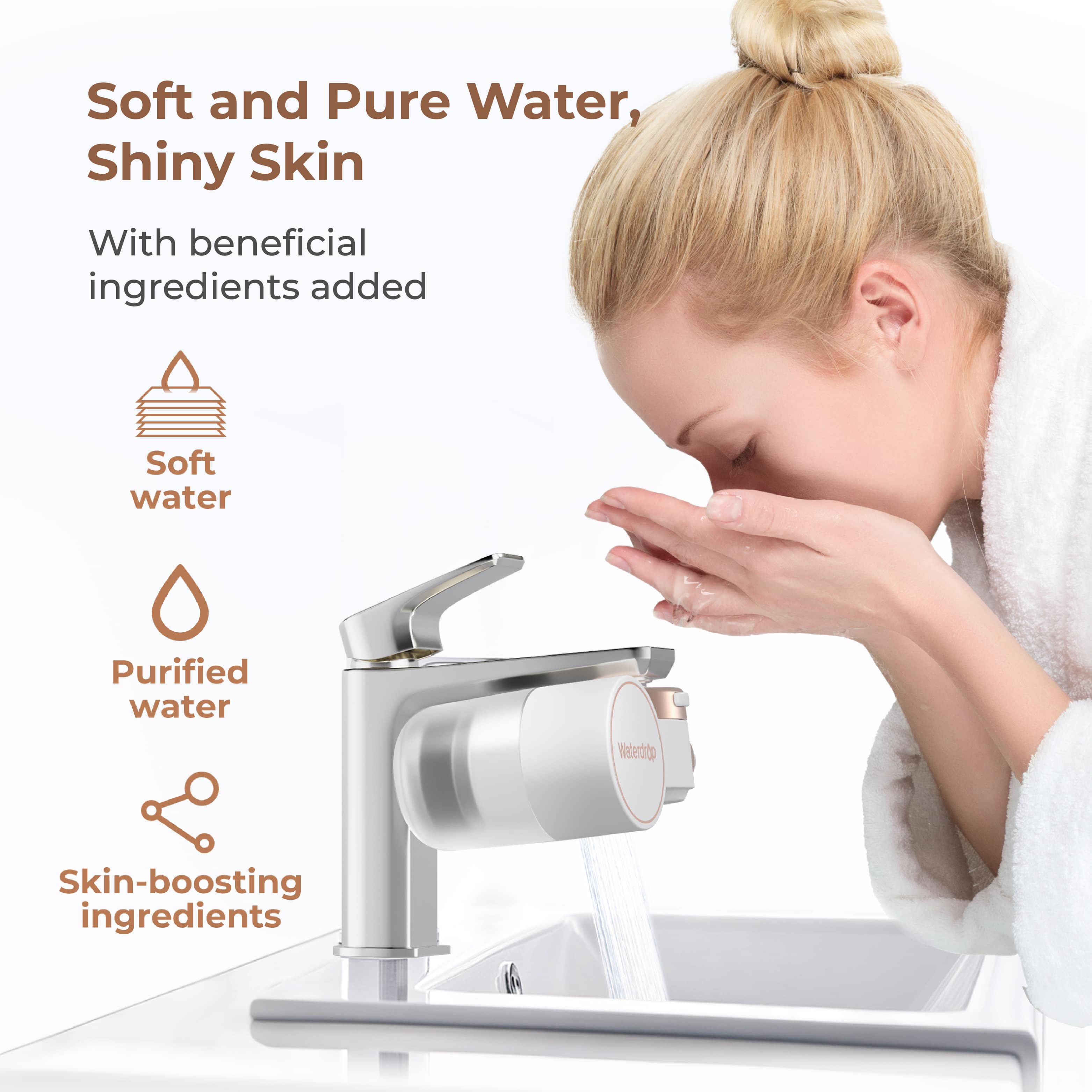 Waterdrop Master Skincare Faucet Water Filter