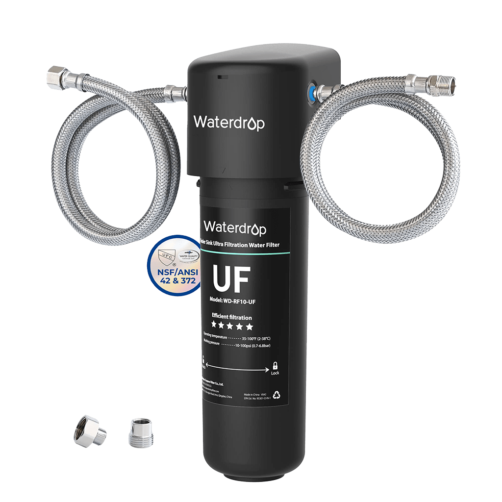 Waterdrop UA-UF Undersink Ultrafiltration Water Filter | Direct Connect Filtration System