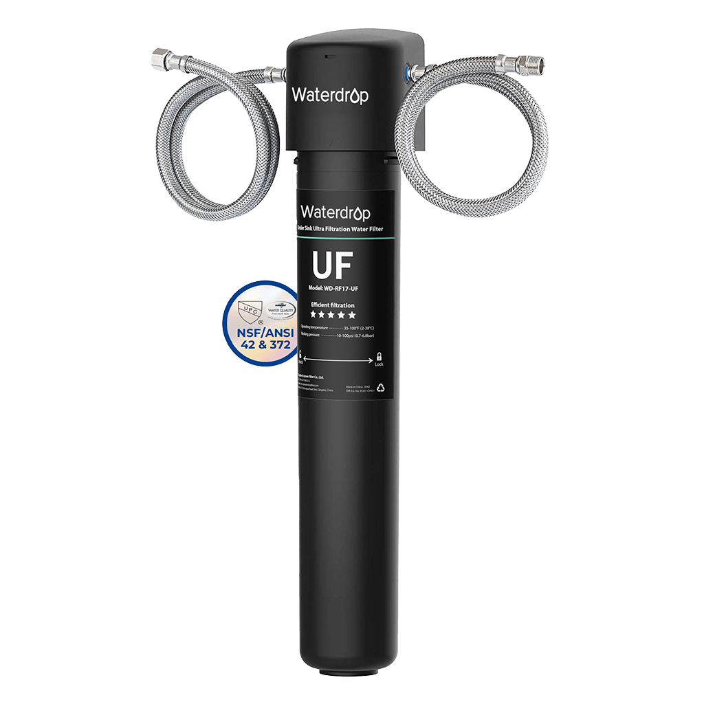 Waterdrop UA-UF Undersink Ultrafiltration Water Filter | Direct Connect Filtration System