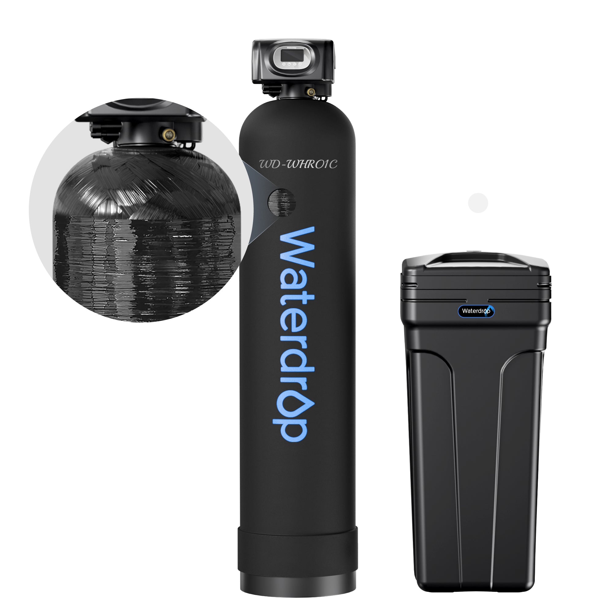 Waterdrop Master Whole House Water Softener WHR01