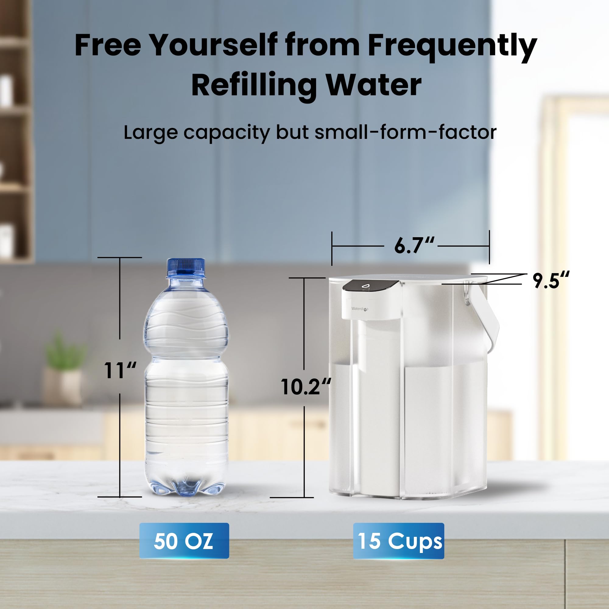 Waterdrop EDC01 Countertop Electric Water Dispenser