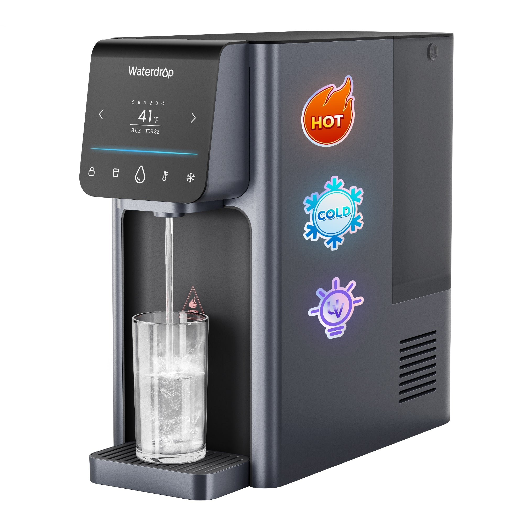 Waterdrop Master Reverse Osmosis Hot & Cold Water Dispenser, A1