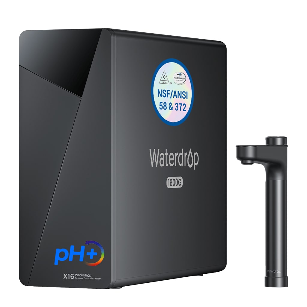 Waterdrop Master X-series Undersink Reverse Osmosis Filtration System, X16