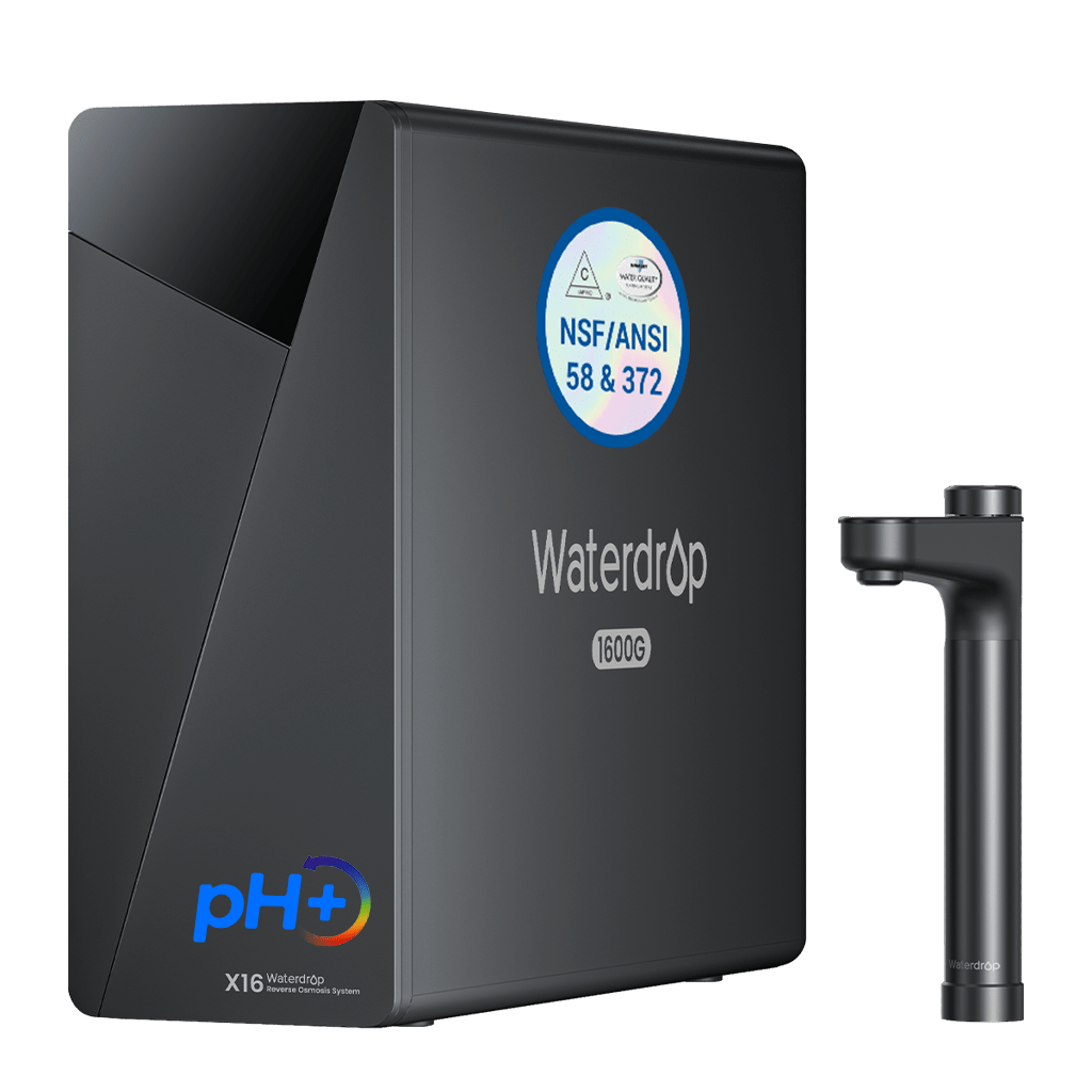 Waterdrop Master X-series Undersink Reverse Osmosis Filtration System, X16