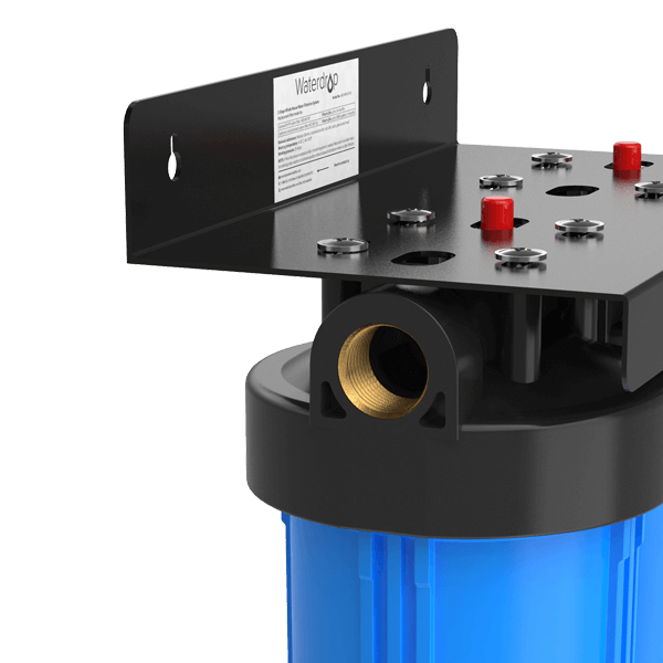 Waterdrop 2-Stage Whole House Water Filter System with Carbon Filter & Sediment Filter