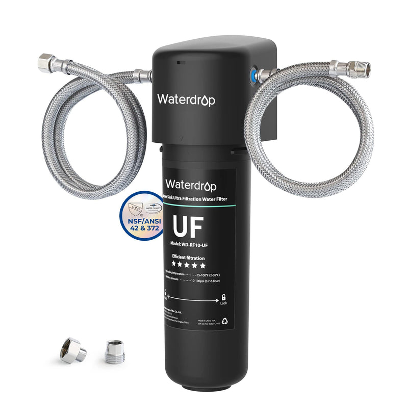Waterdrop UA-UF Undersink Ultrafiltration Water Filter | Direct Connect Filtration System