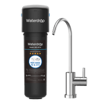 Sistema de filtración de agua bajo fregadero Waterdrop 10UB con grifo dedicado 