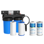 Waterdrop 2-Stage Whole House Water Filter System with Carbon Filter & Sediment Filter