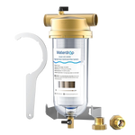 Filtro de agua reutilizable para toda la casa Waterdrop de 5 micrones, BG100 