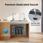 Waterdrop TSB 3-stage Undercounter Direct Connect Filtration System