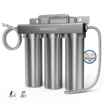 Waterdrop TST-UF 6-stage Undersink Ultrafiltration Stainless Steel Water Filter System
