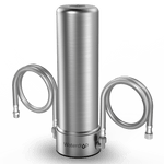 Filtro de agua de acero inoxidable para debajo del fregadero Waterdrop WD-AS13 
