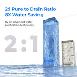 Sistema de filtración por ósmosis inversa Waterdrop Master G3P600 para debajo del fregadero 