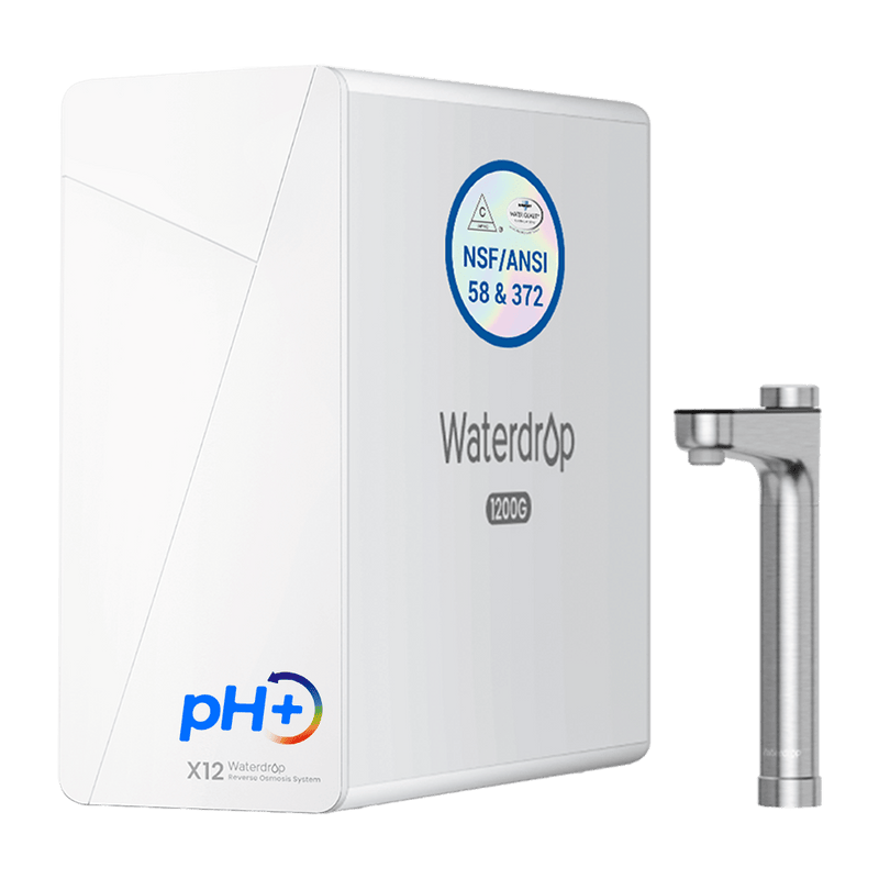 Waterdrop Master X-series Undersink Reverse Osmosis Filtration System, X12