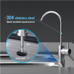 Sistema de filtración de agua bajo fregadero Waterdrop 10UB con grifo dedicado 